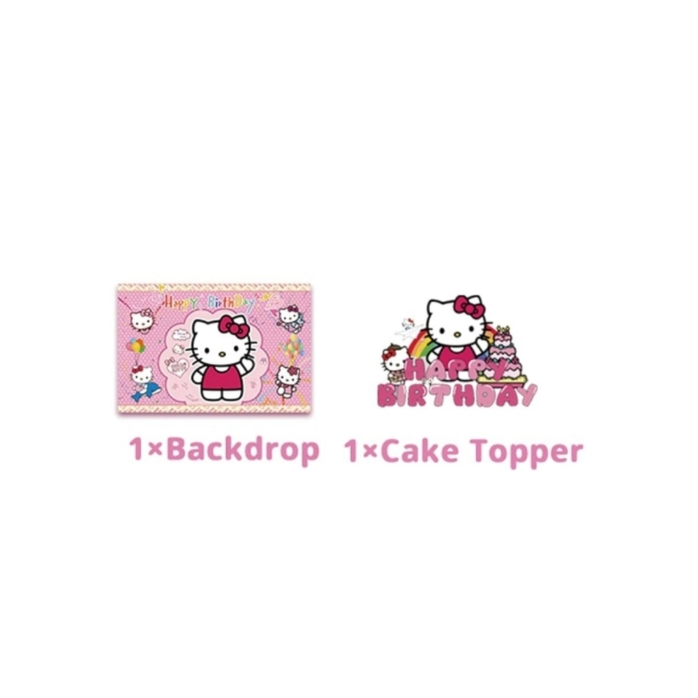 Hello Kitty Birthday Banner